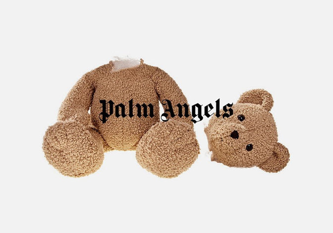 Palm Angels - Palm Angels Stuffed Teddy Bear  HBX - Globally Curated  Fashion and Lifestyle by Hypebeast