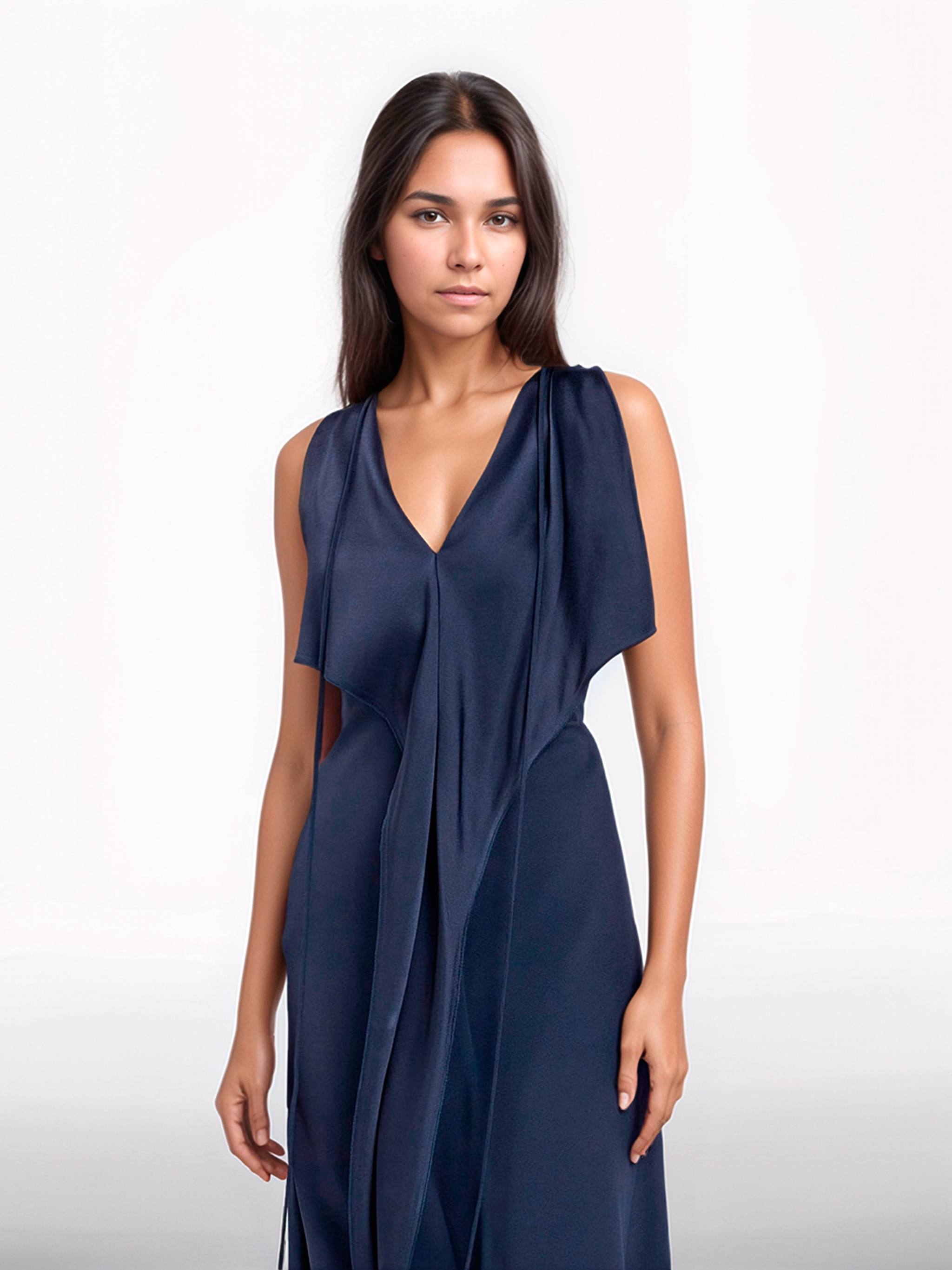 V-neck dress | Victoria Beckham | OTTODISANPIETRO V-neck dress | Victoria Beckham | OTTODISANPIETRO