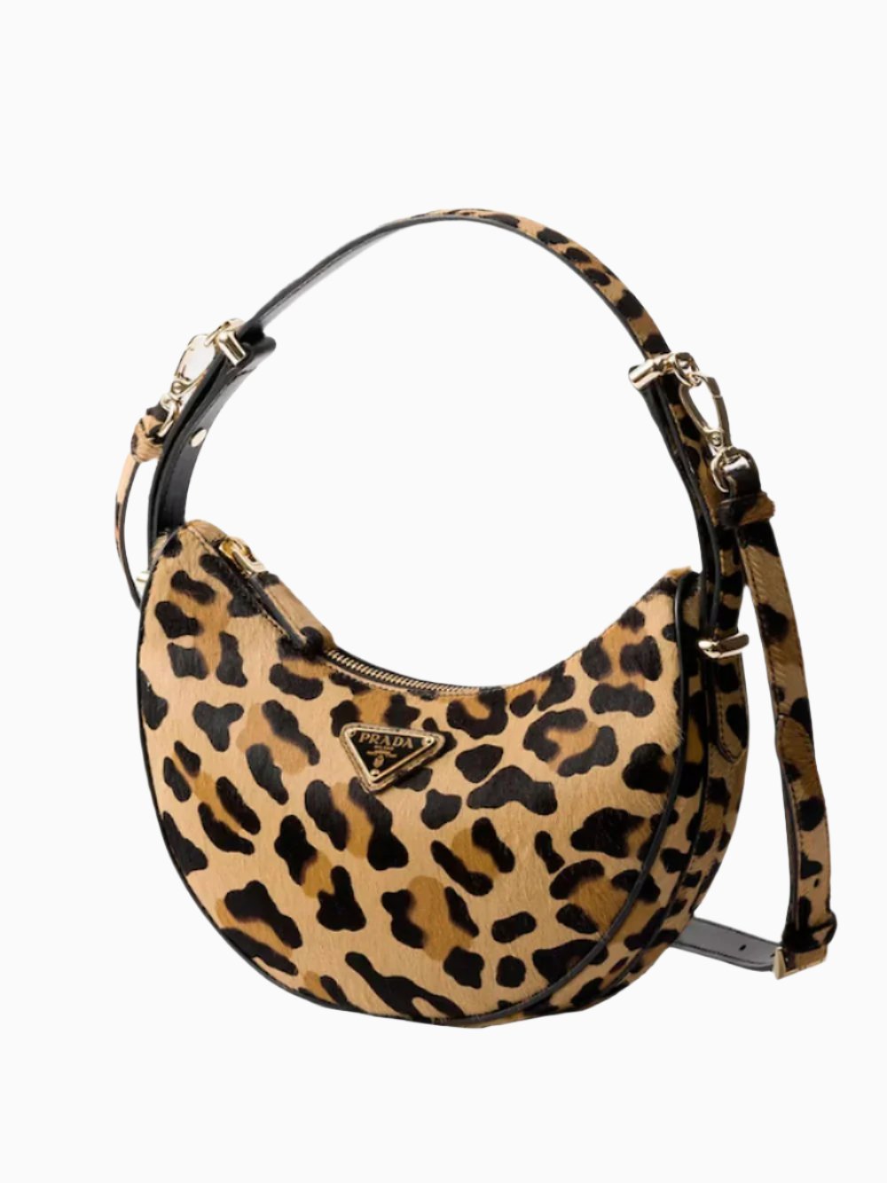 Arqué printed shoulder bag