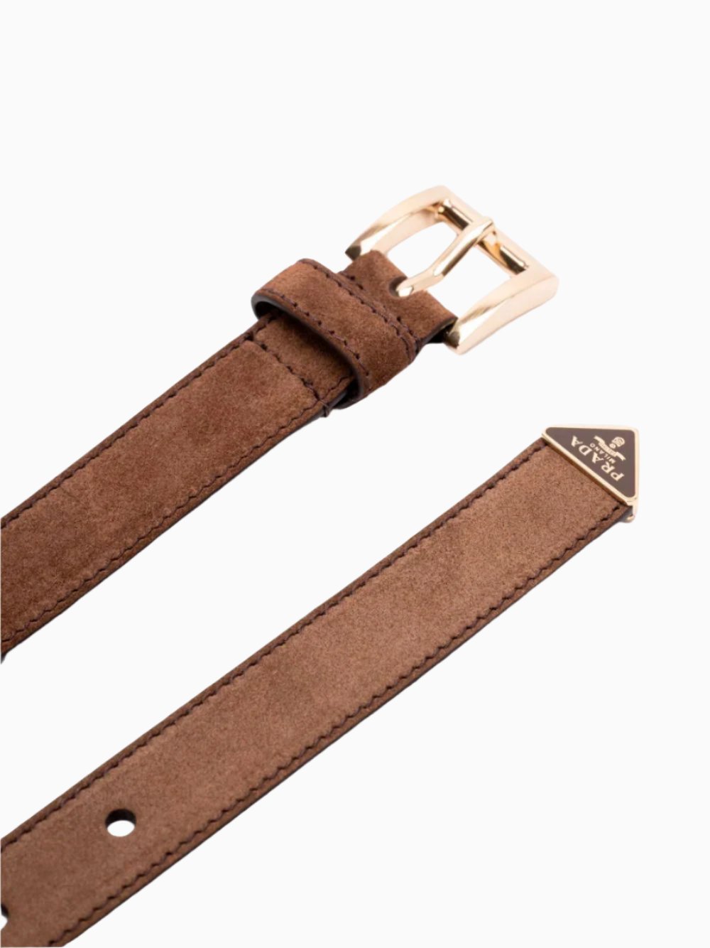 Suede belt