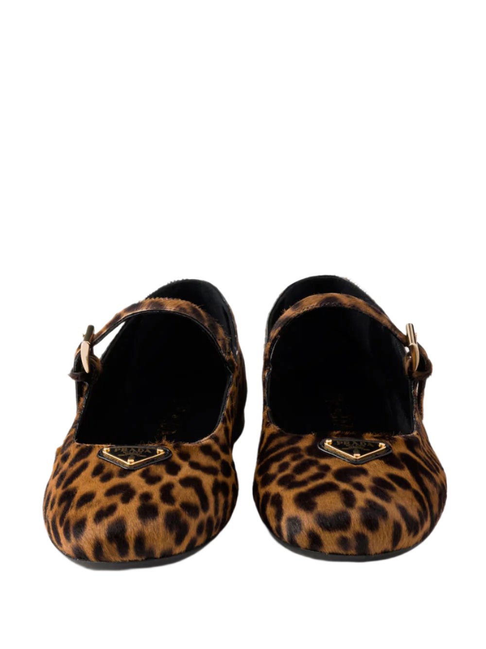 Leopard-print Mary Jane