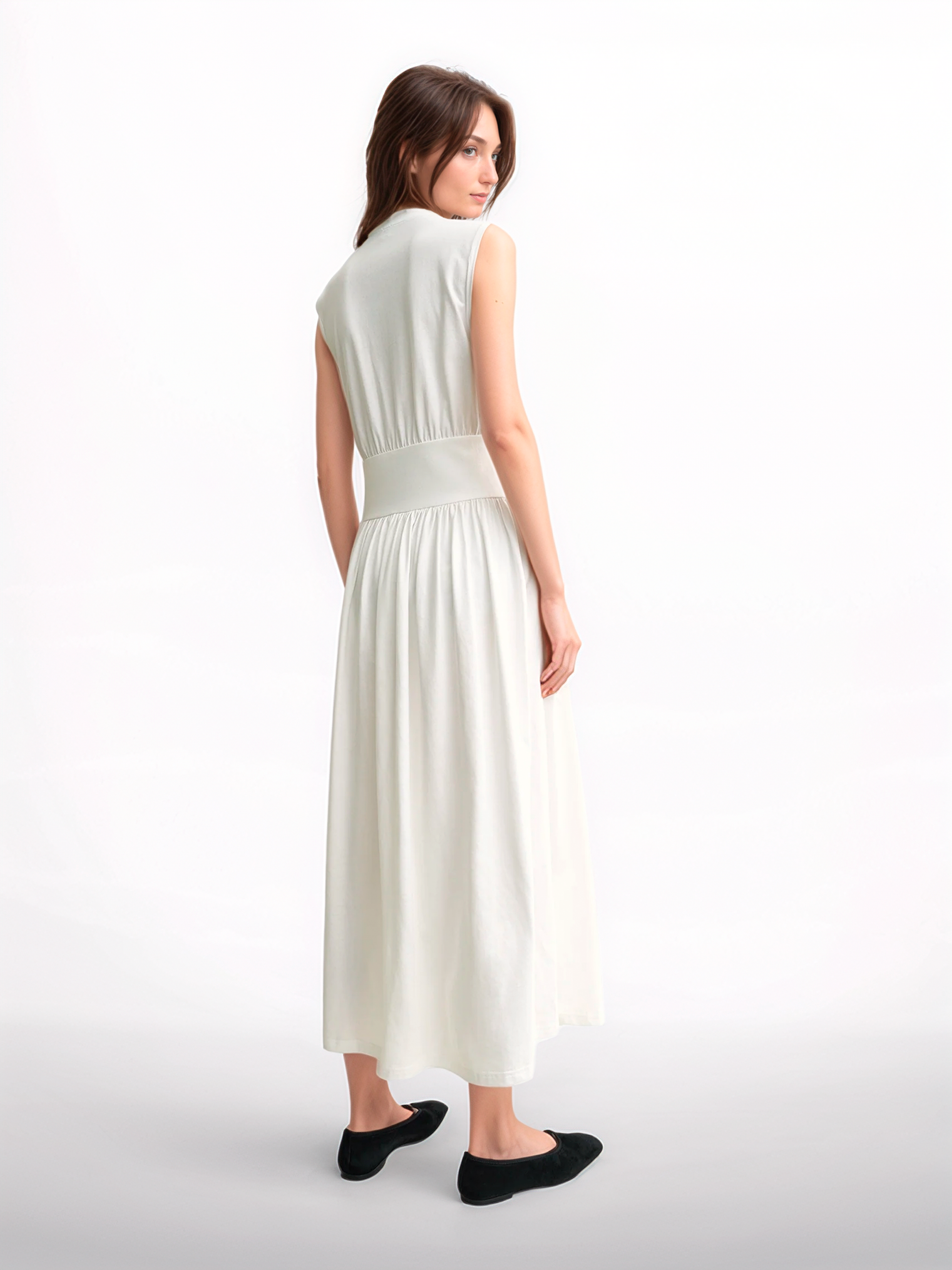 Sleeveless tee dress