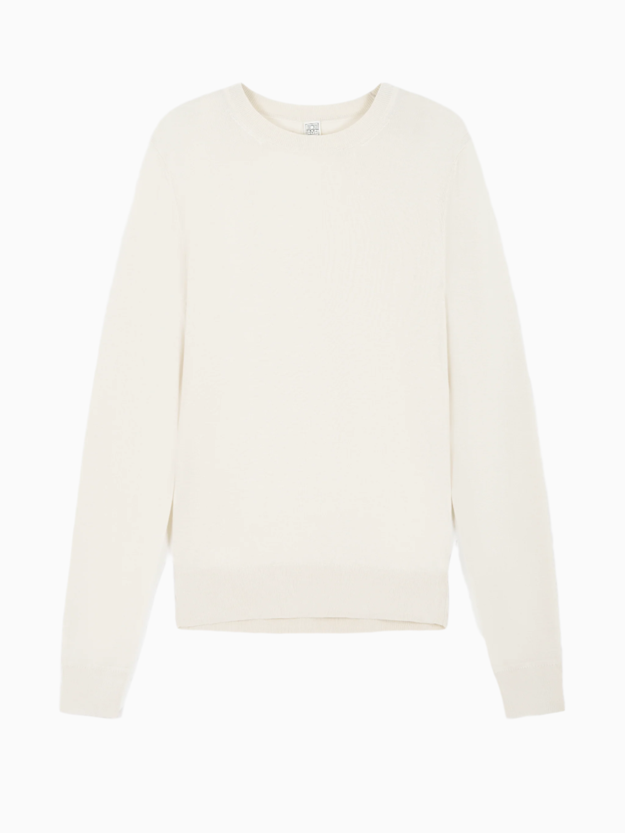 Fine crew knit sweater