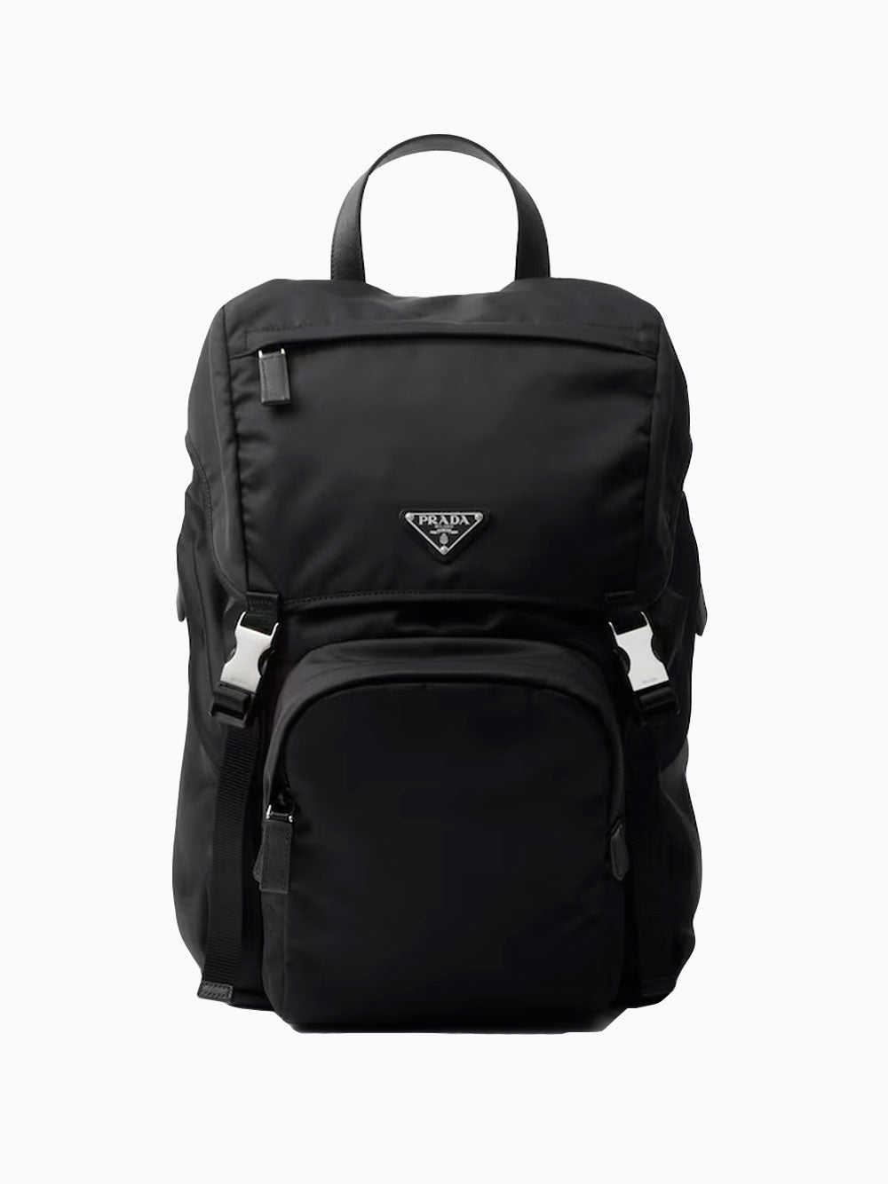 Prada cloth backpack sale