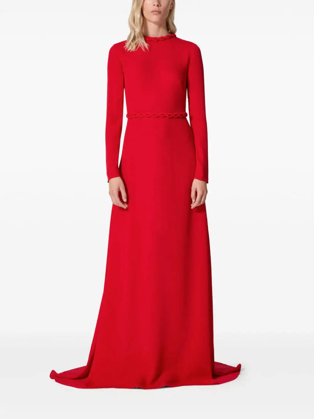 Double-georgette evening dress