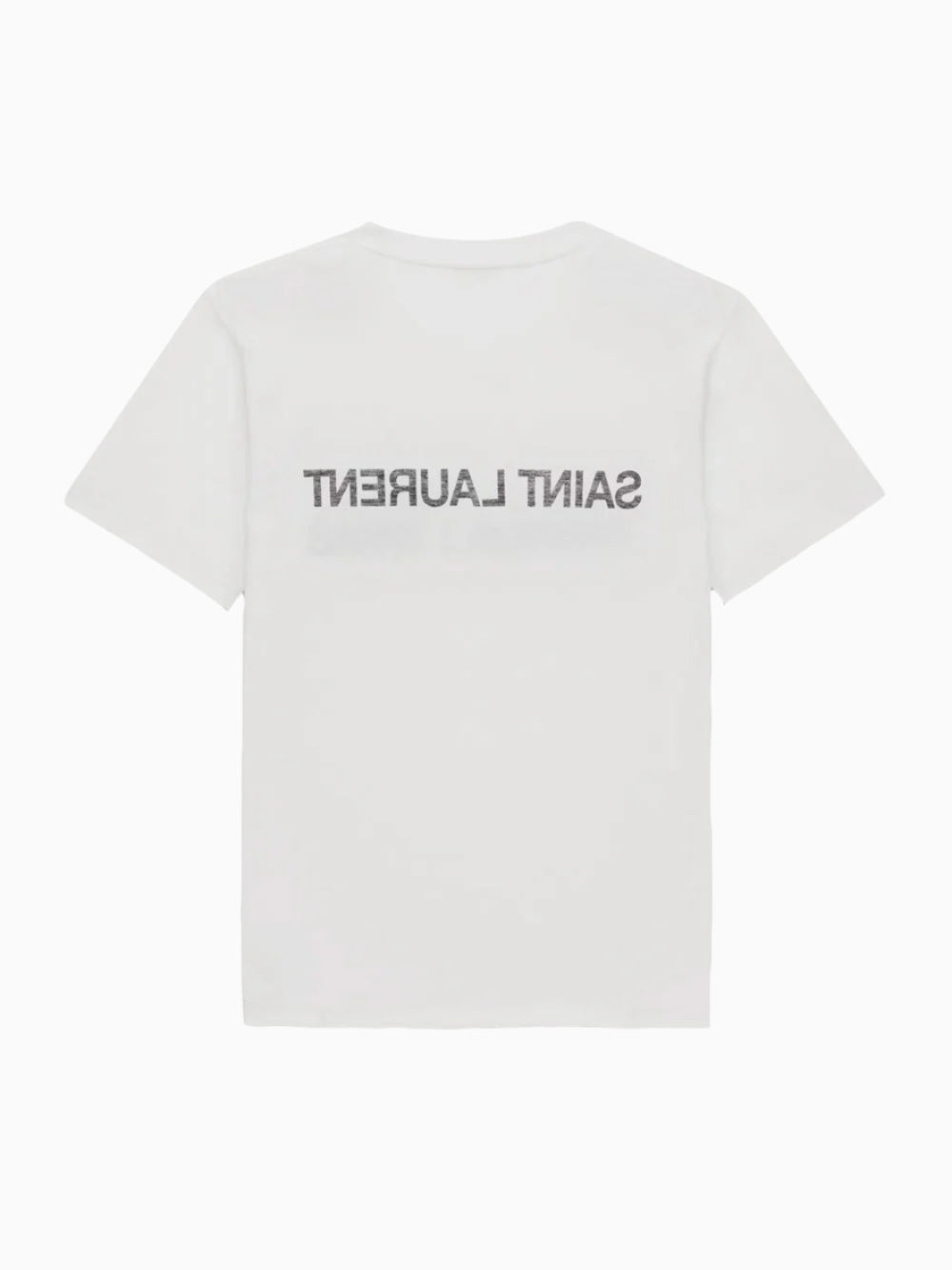 Reverse-logo t-shirt