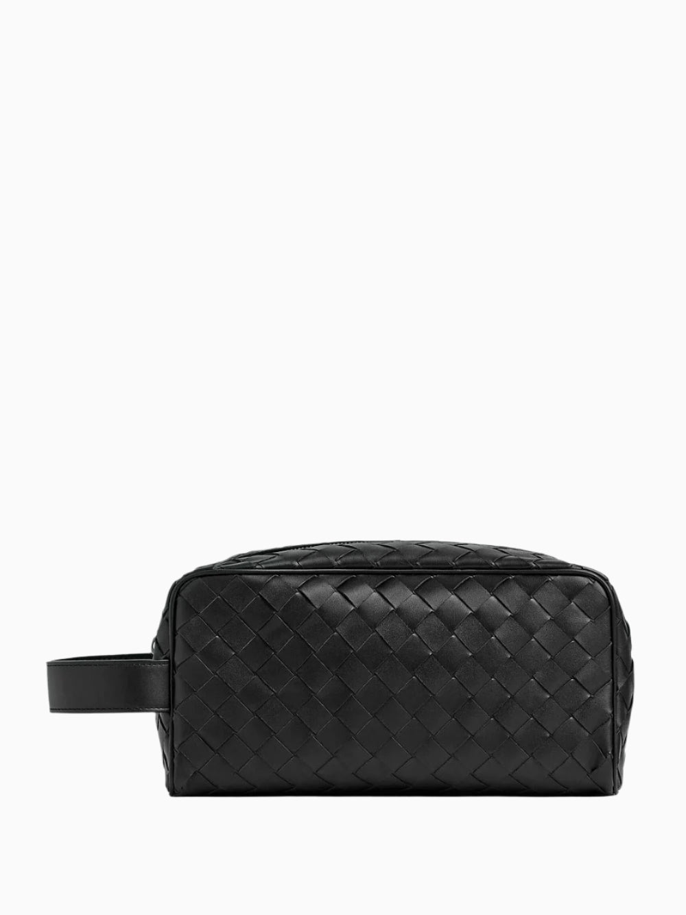 Intrecciato travel pouch