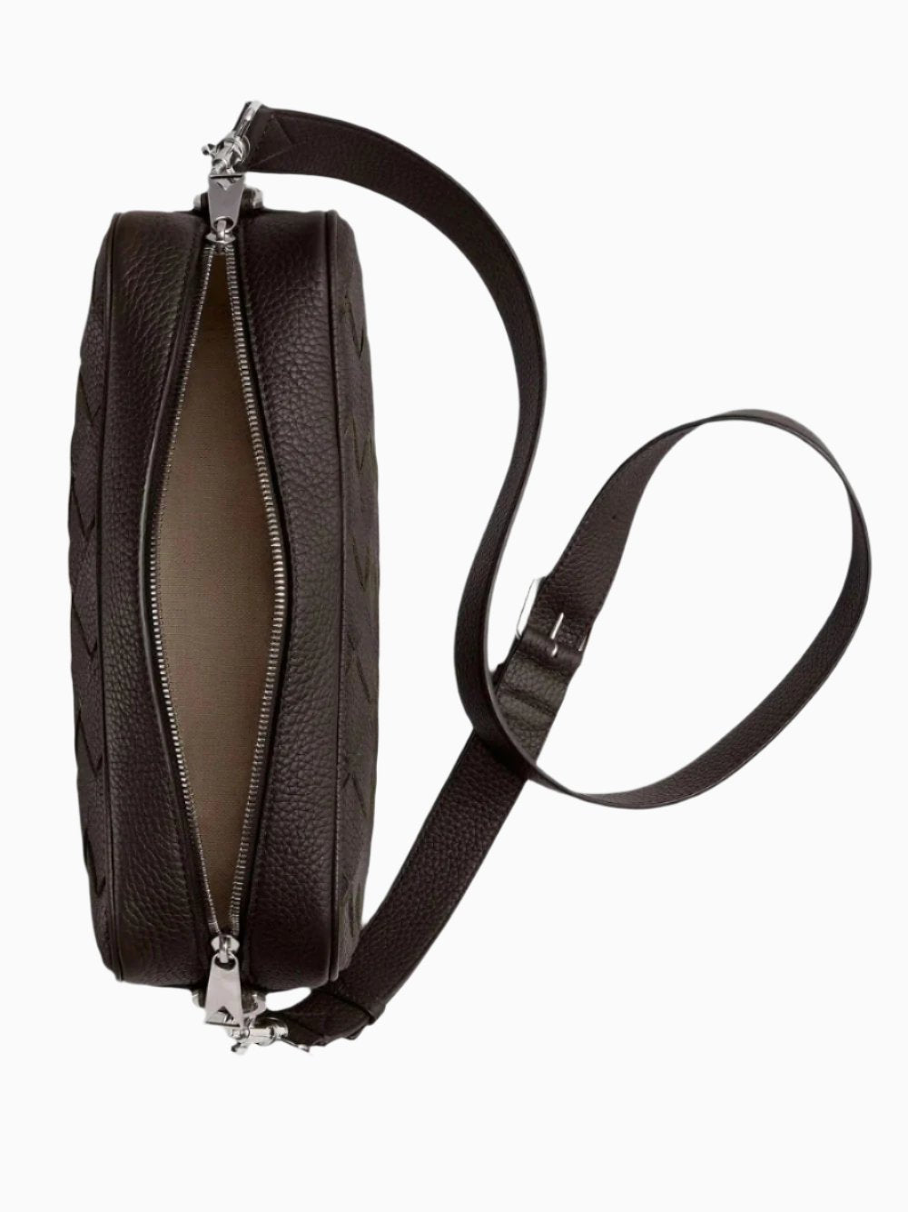 Intrecciato camera bag