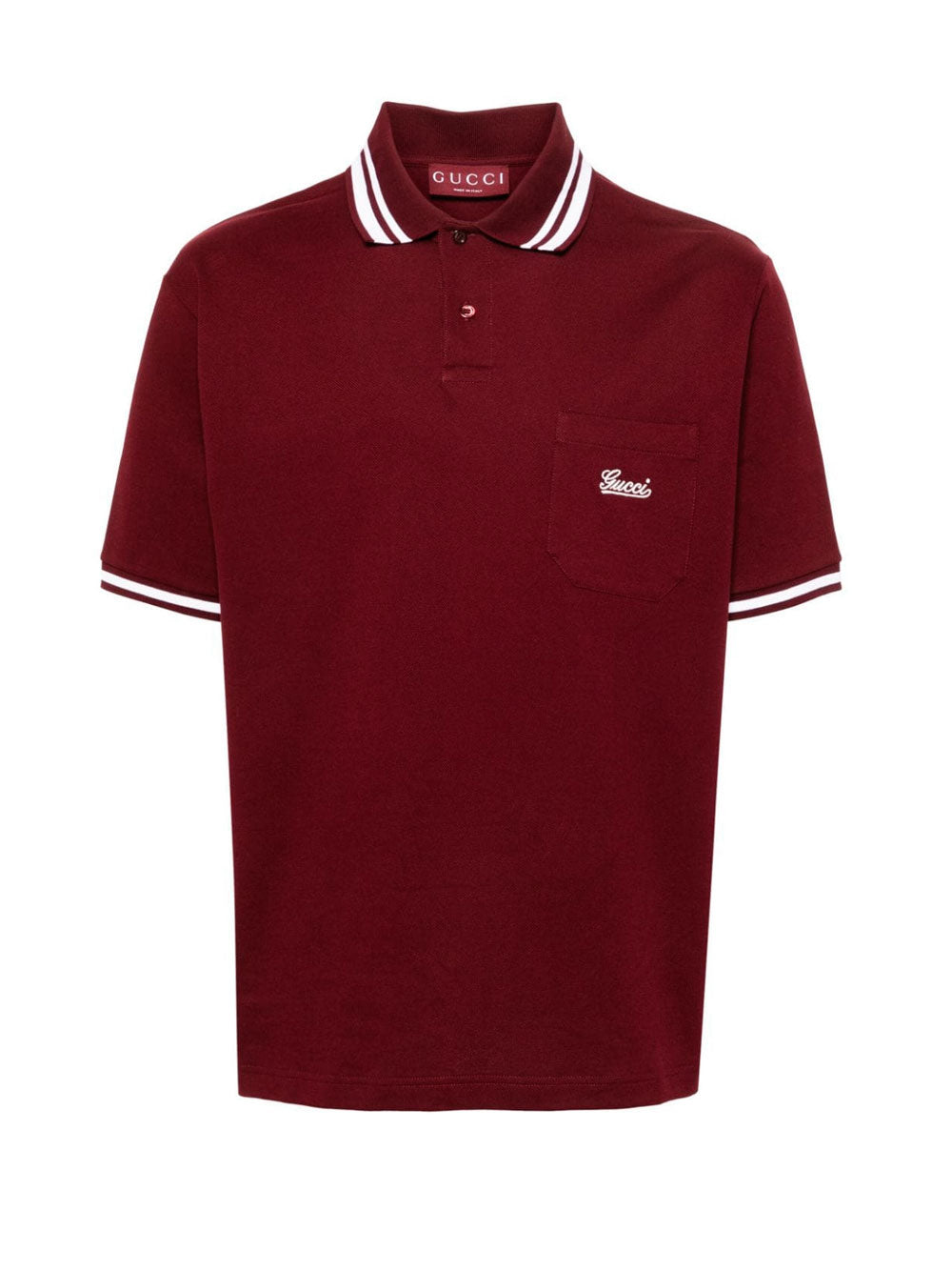 Polo con logo bordado