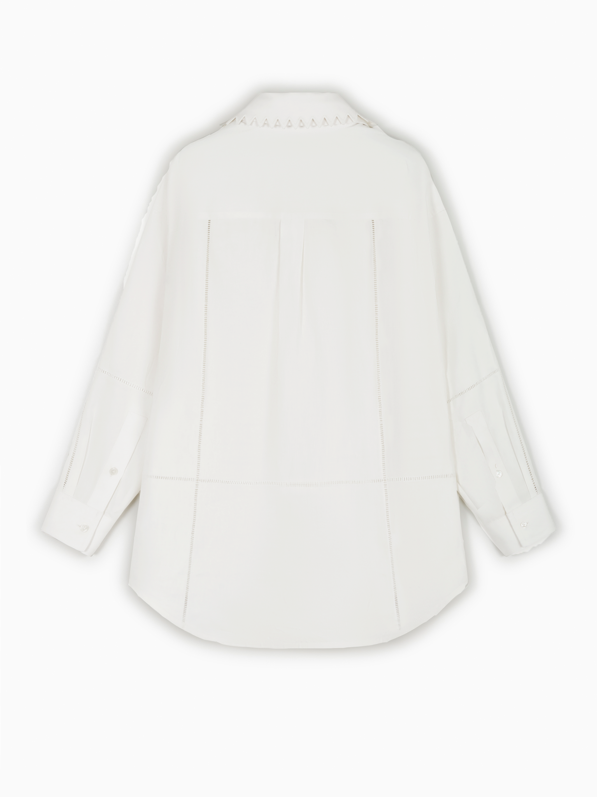 Camisa de cuello con picos