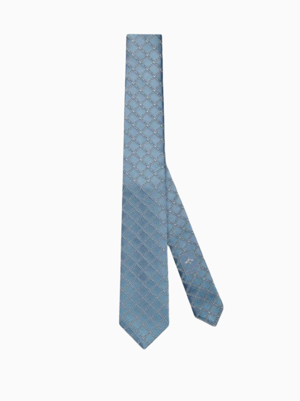 Corbata de jacquard con logo