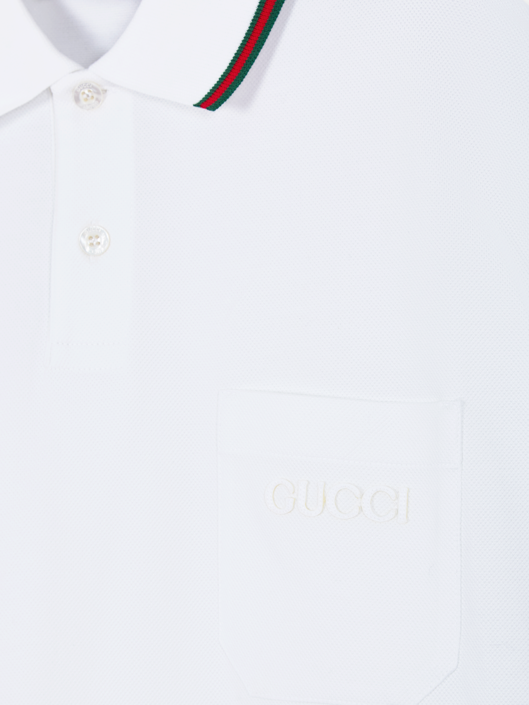 Embroidered polo shirt