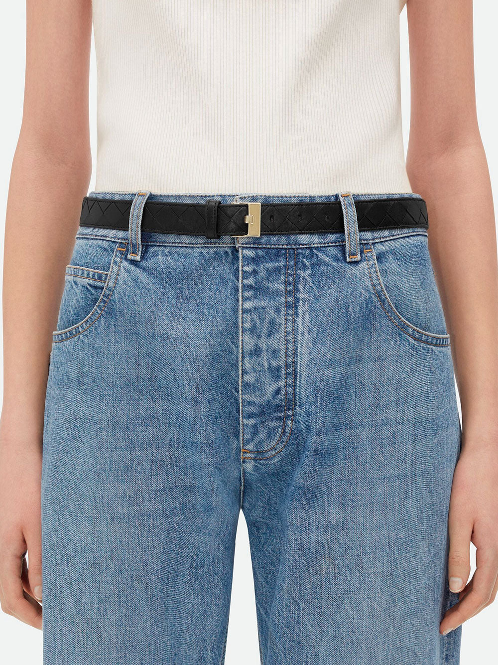 Watch Intrecciato belt