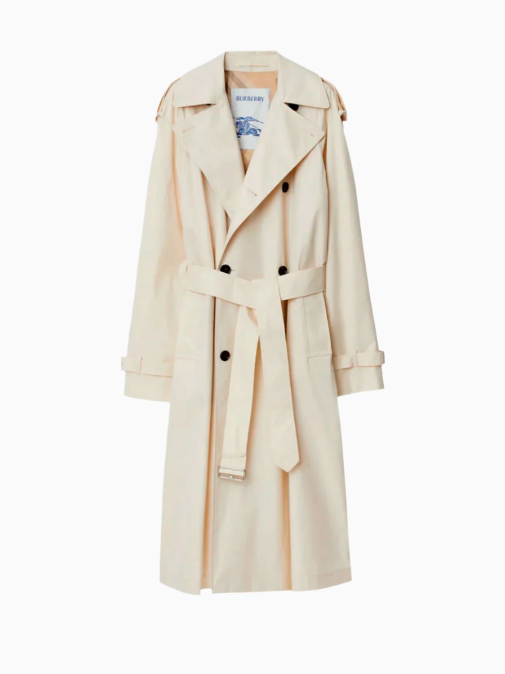 Long gabardine trench coat Burberry OTTODISANPIETRO