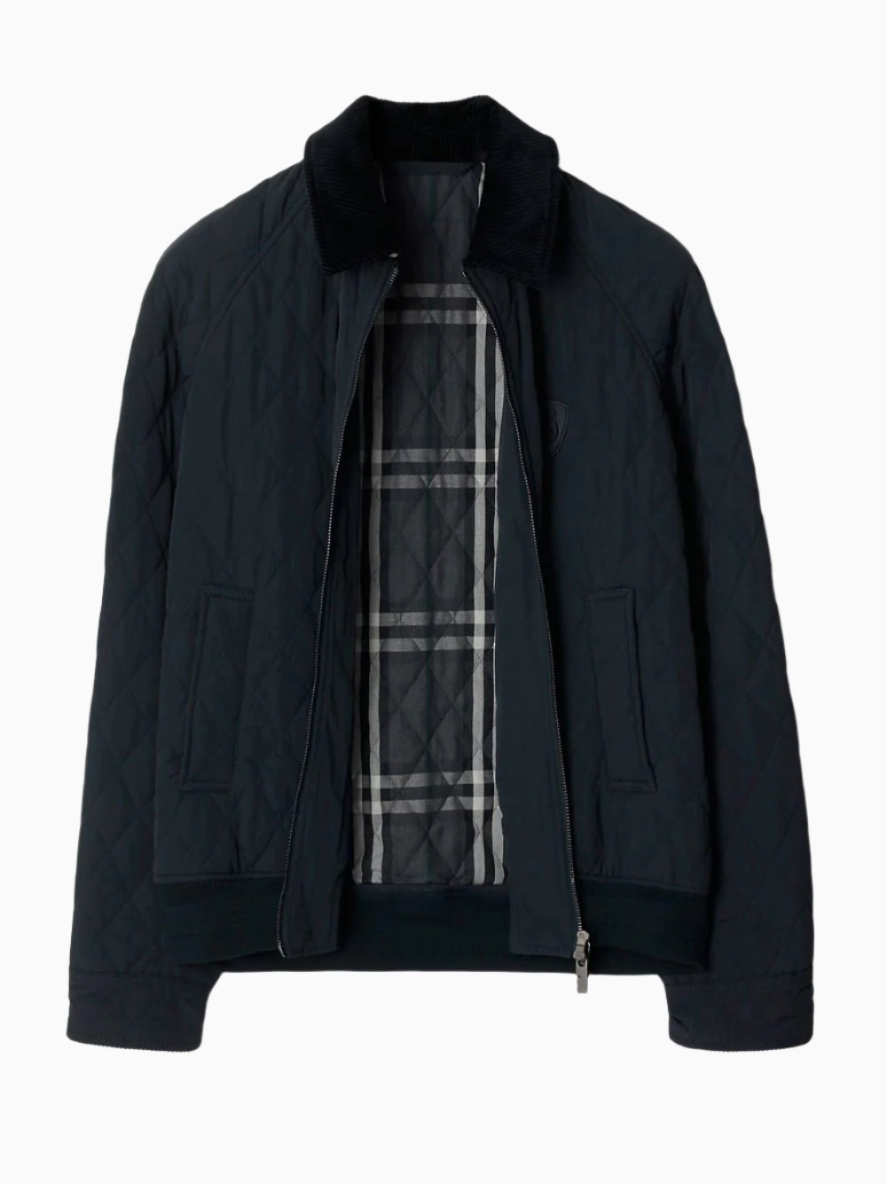 Quilted nylon jacket