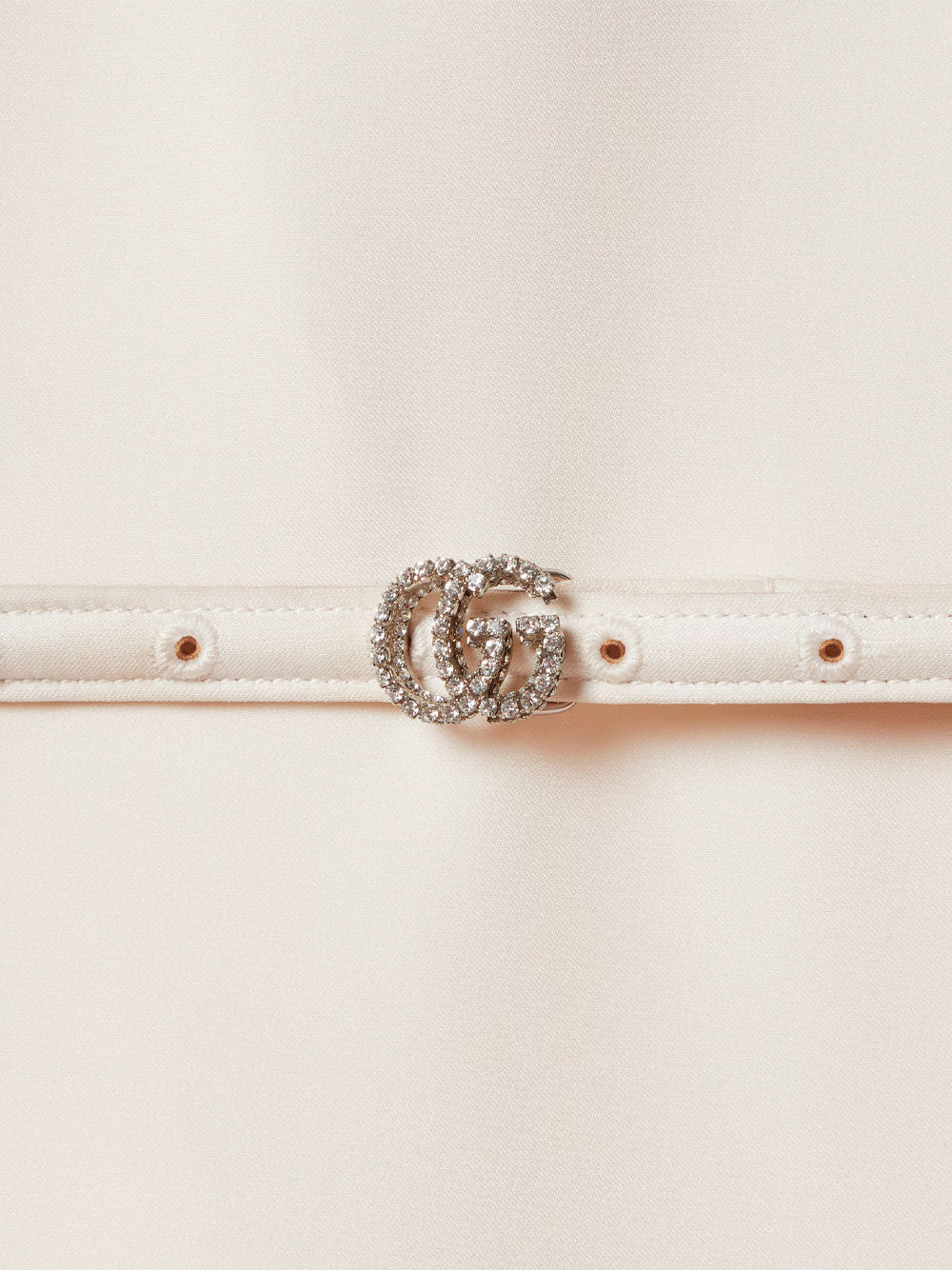 Vestido largo de seda