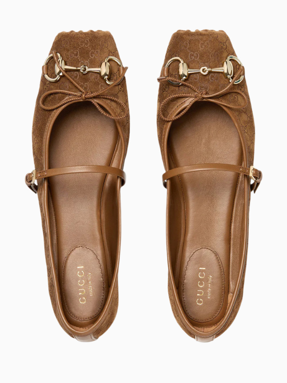 Horsebit ballet flat