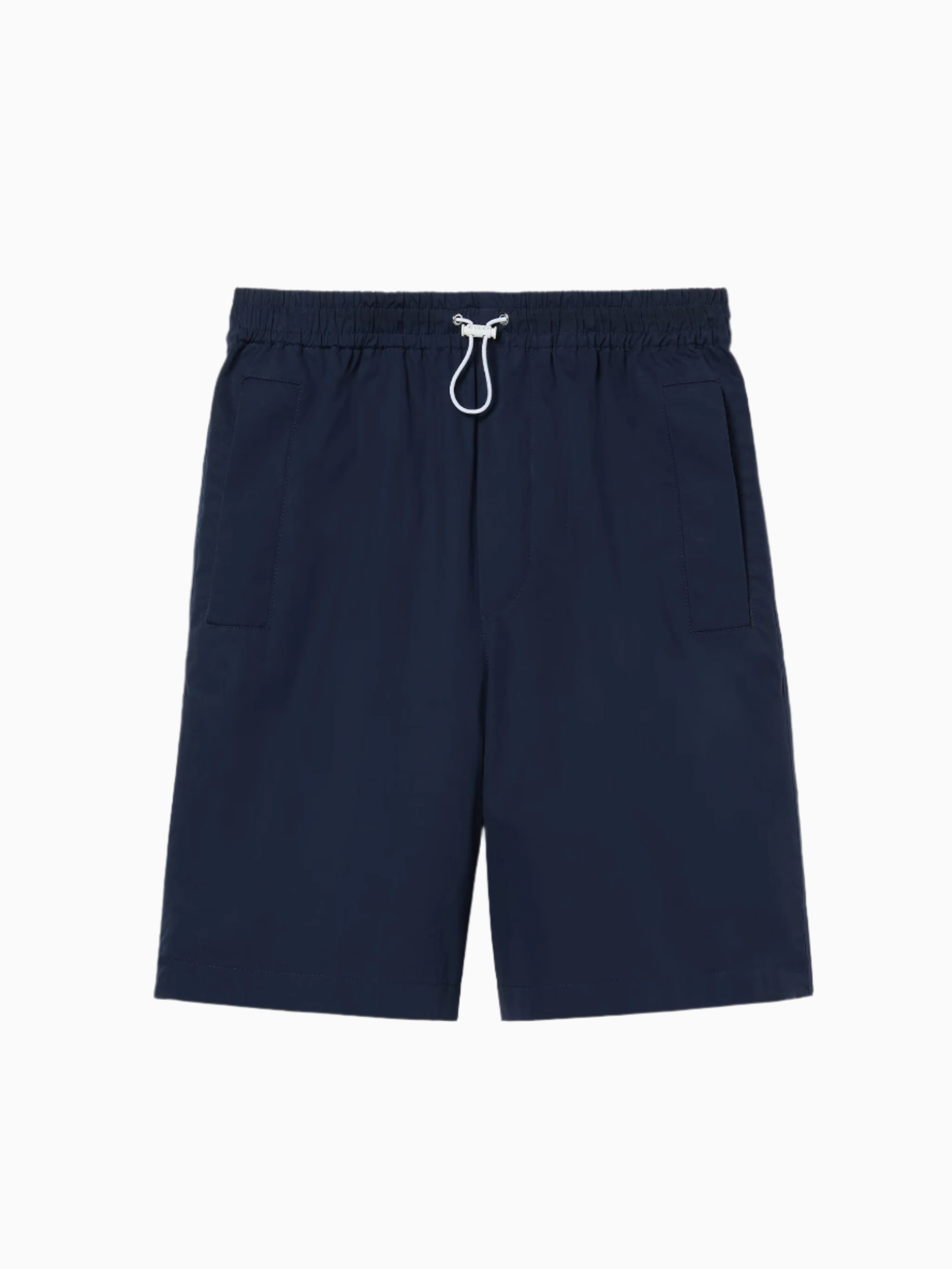 Cotton poplin bermuda shorts