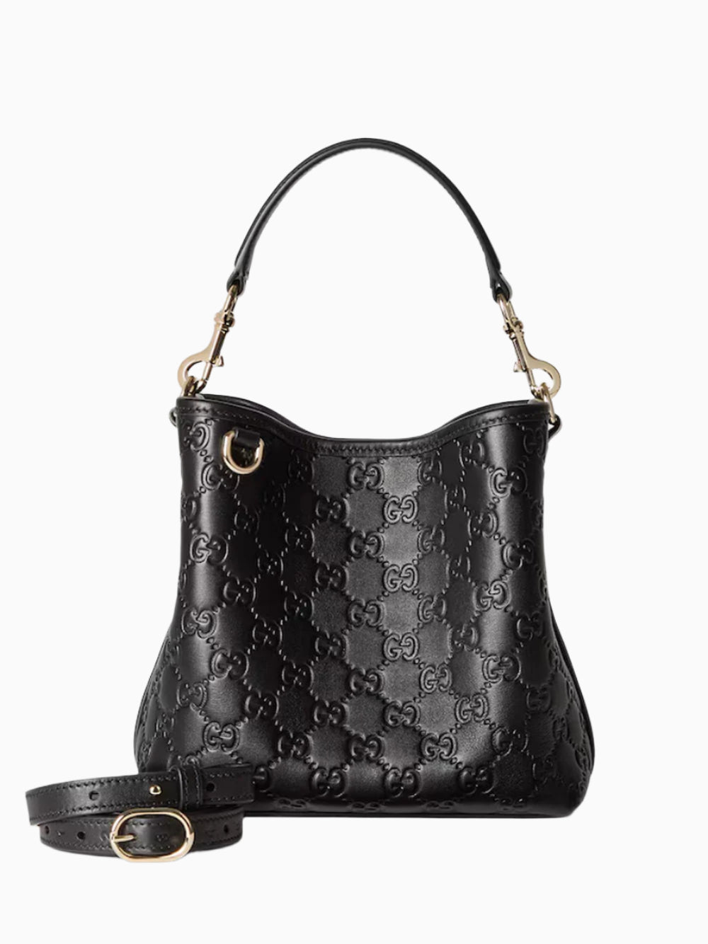 GG Emblem bucket bag