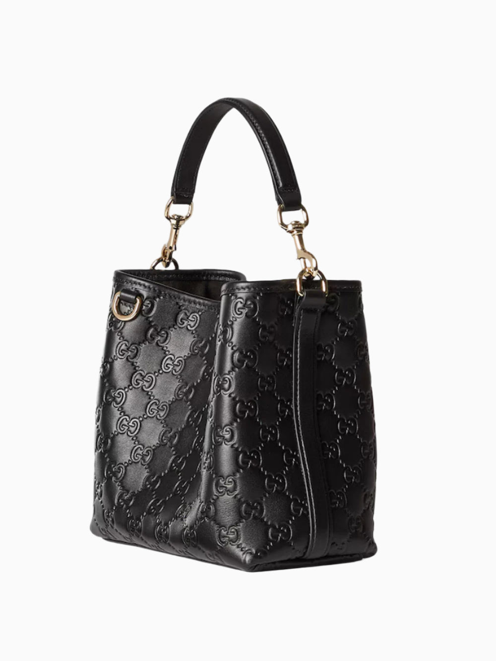 GG Emblem bucket bag