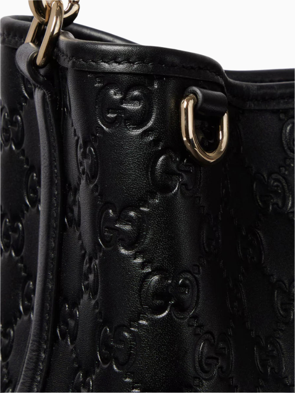 GG Emblem bucket bag