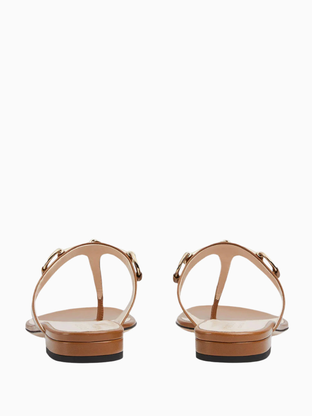 Horsebit thong sandal