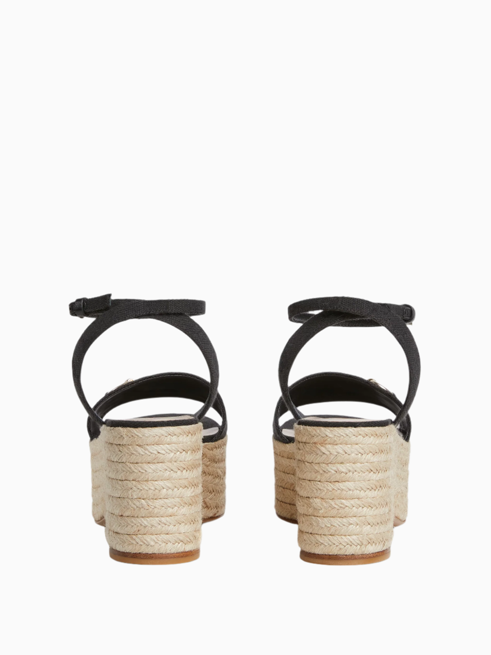Horsebit espadrille sandals