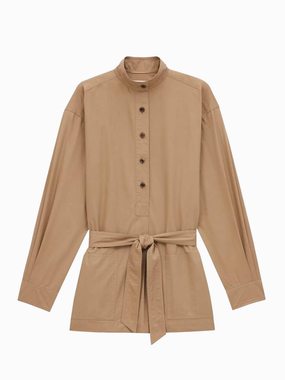 Tunic in cotton serge | Saint Laurent | OTTODISANPIETRO