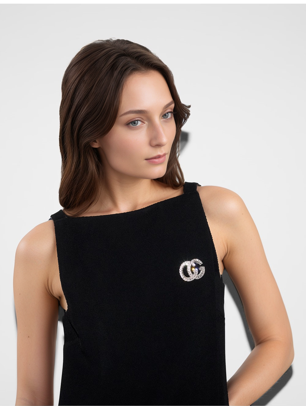 GG Marmont crystal brooch