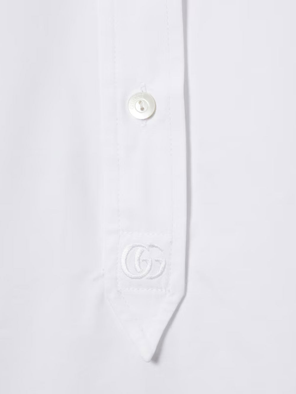 Camisa de popelina con bordado