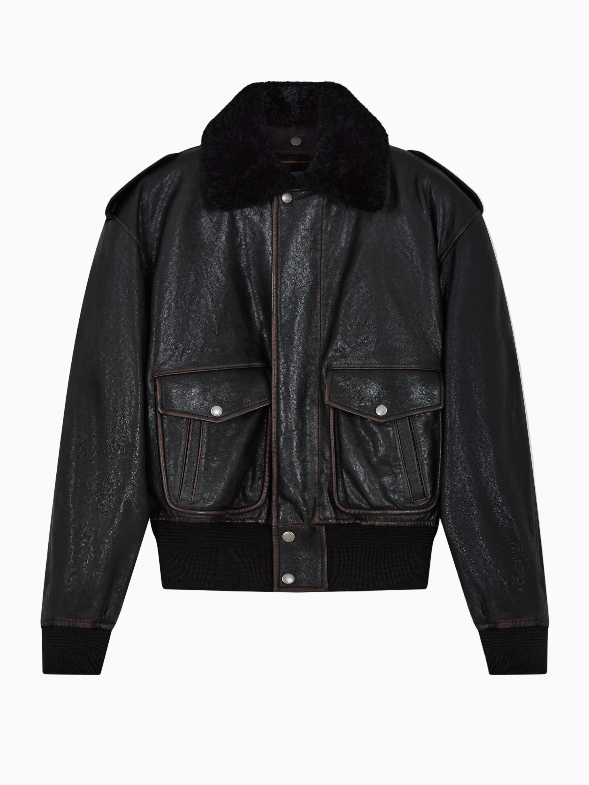 Vintage effect bomber