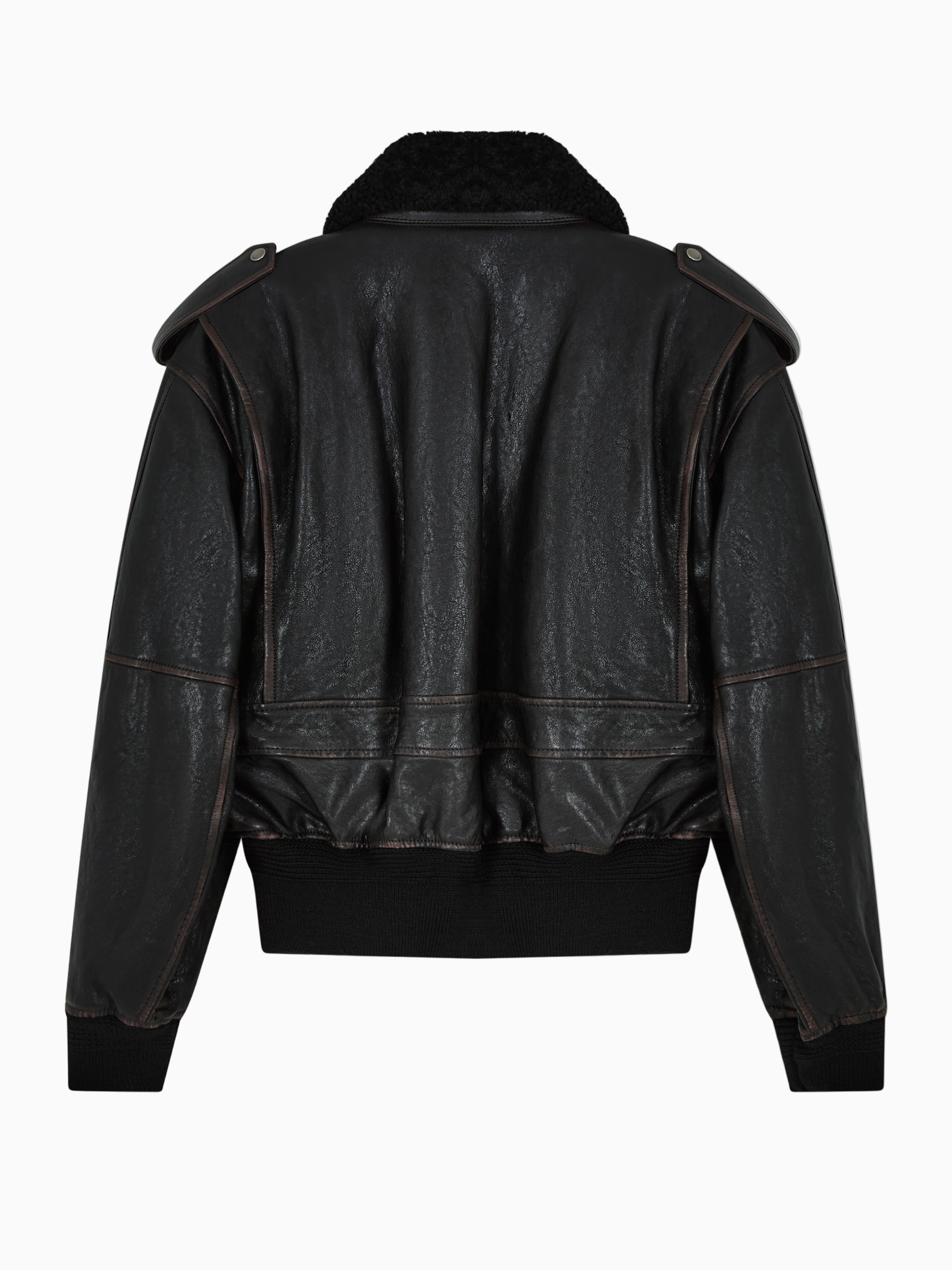 Vintage effect bomber