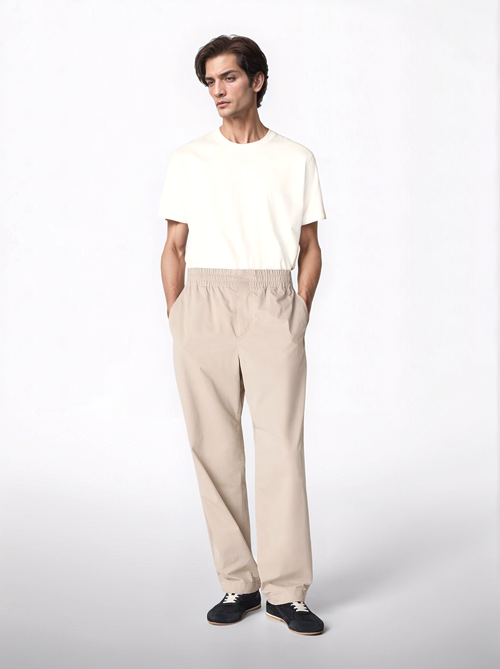 Tech nylon pants