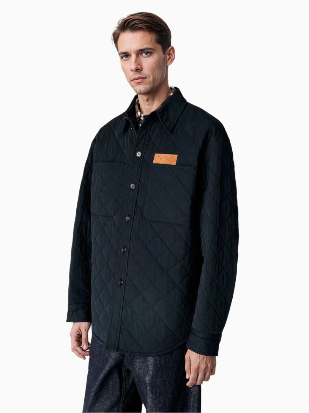 Quilted overshirt