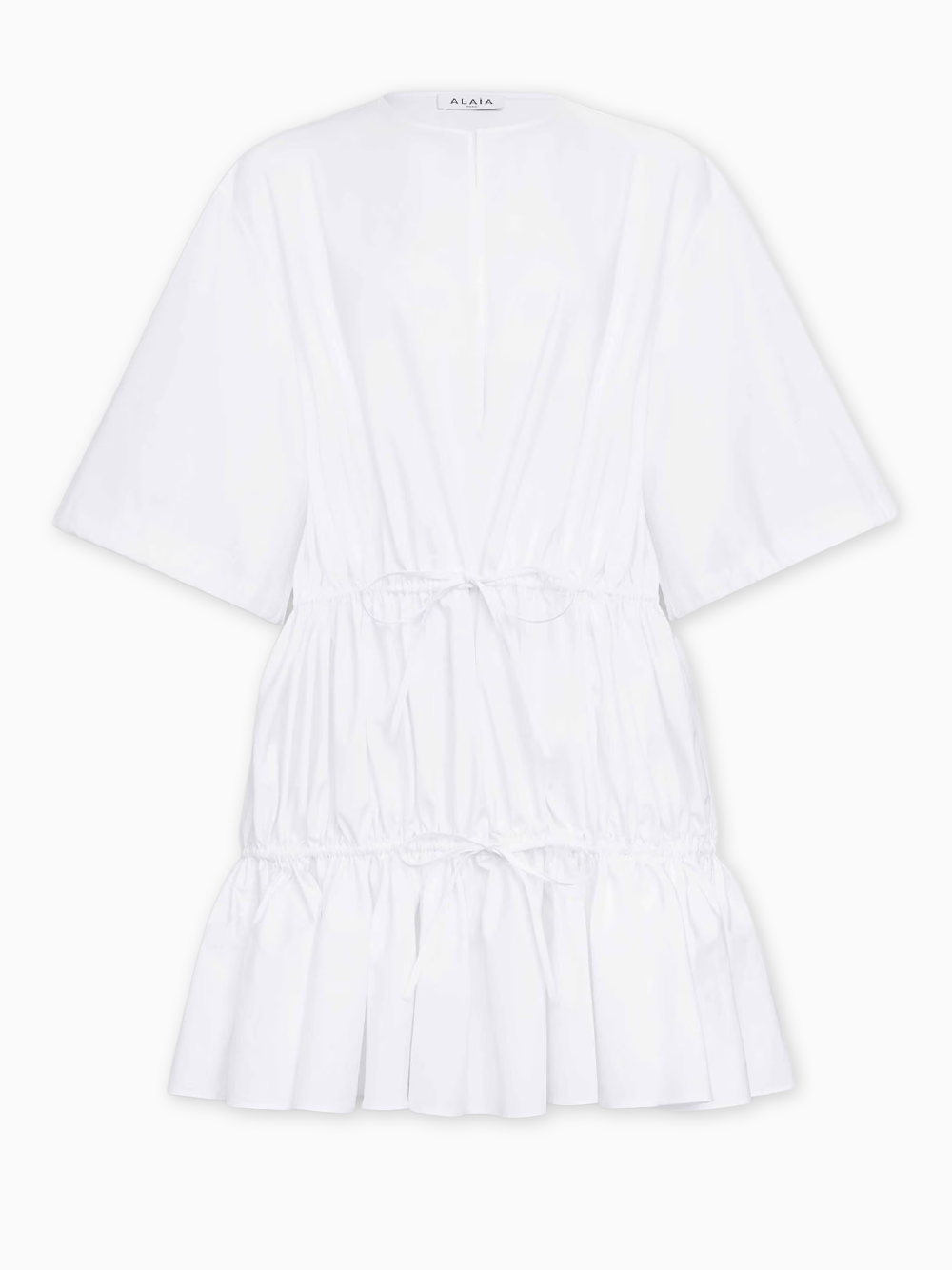 Cotton poplin dress