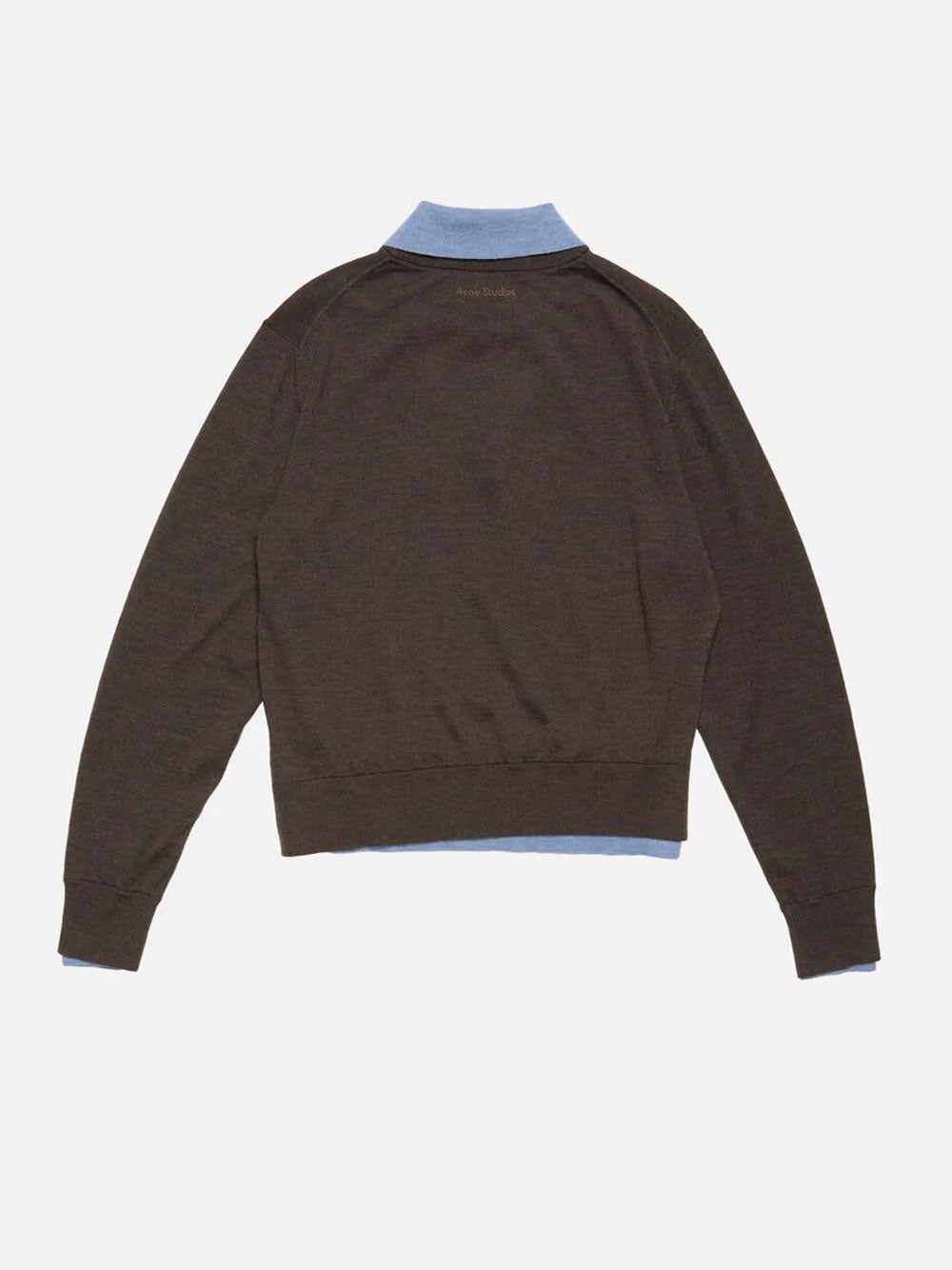 Layered knit jumper