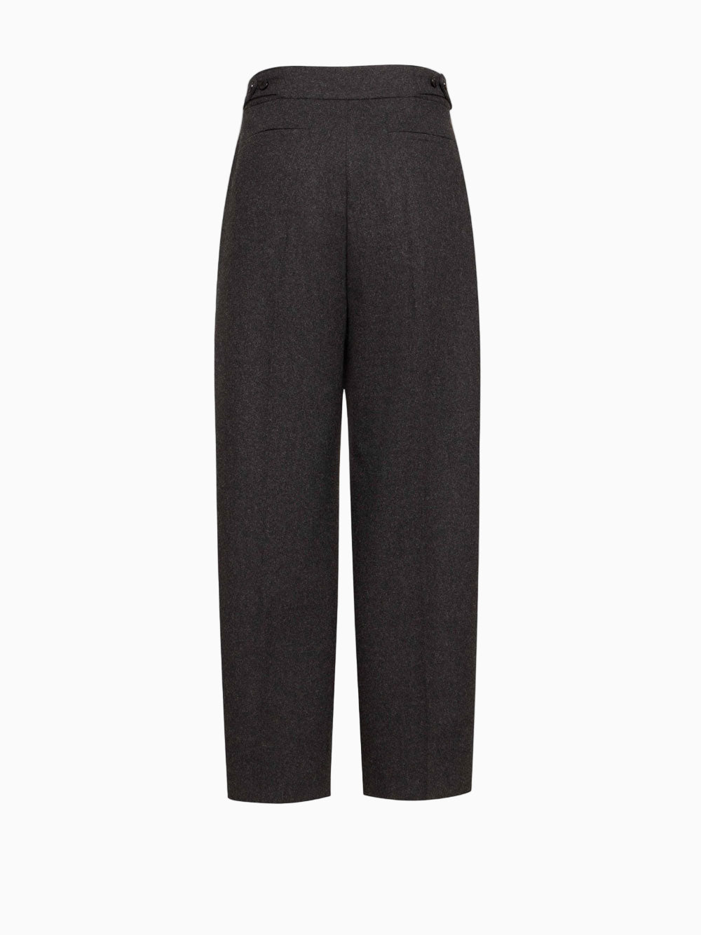 Flannel tailored pants