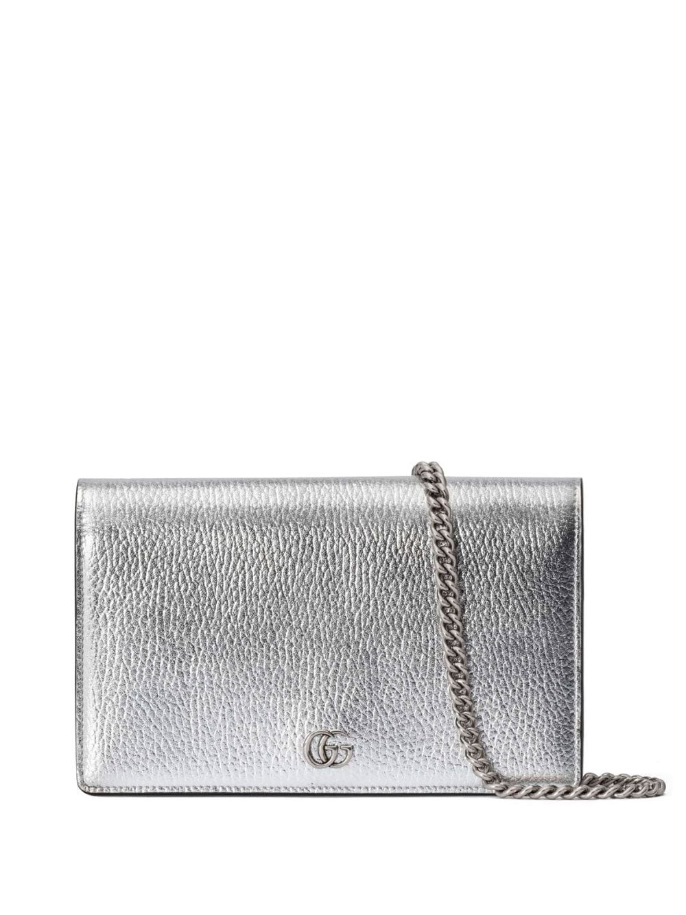 Gg marmont mini chain bag online black