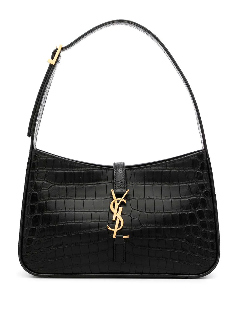 bolso Le 5 à 7 efecto cocodrilo