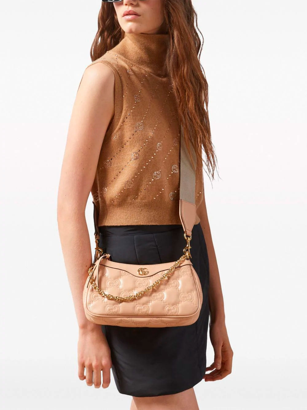 GG-matelassé shoulder bag