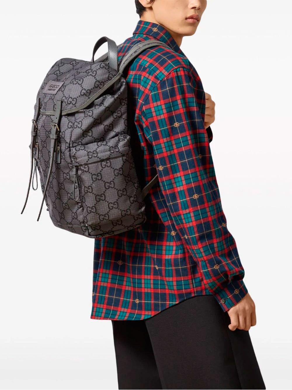 GG Supreme-print backpack