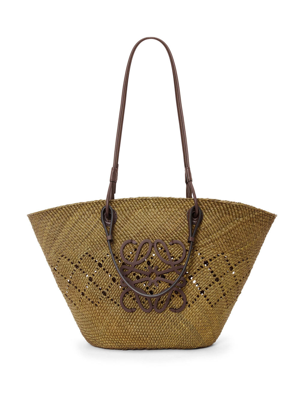 Tote Loewe Cesta Piel Bolso Cesta Loewe Cesta Anagram Cesta Loewe