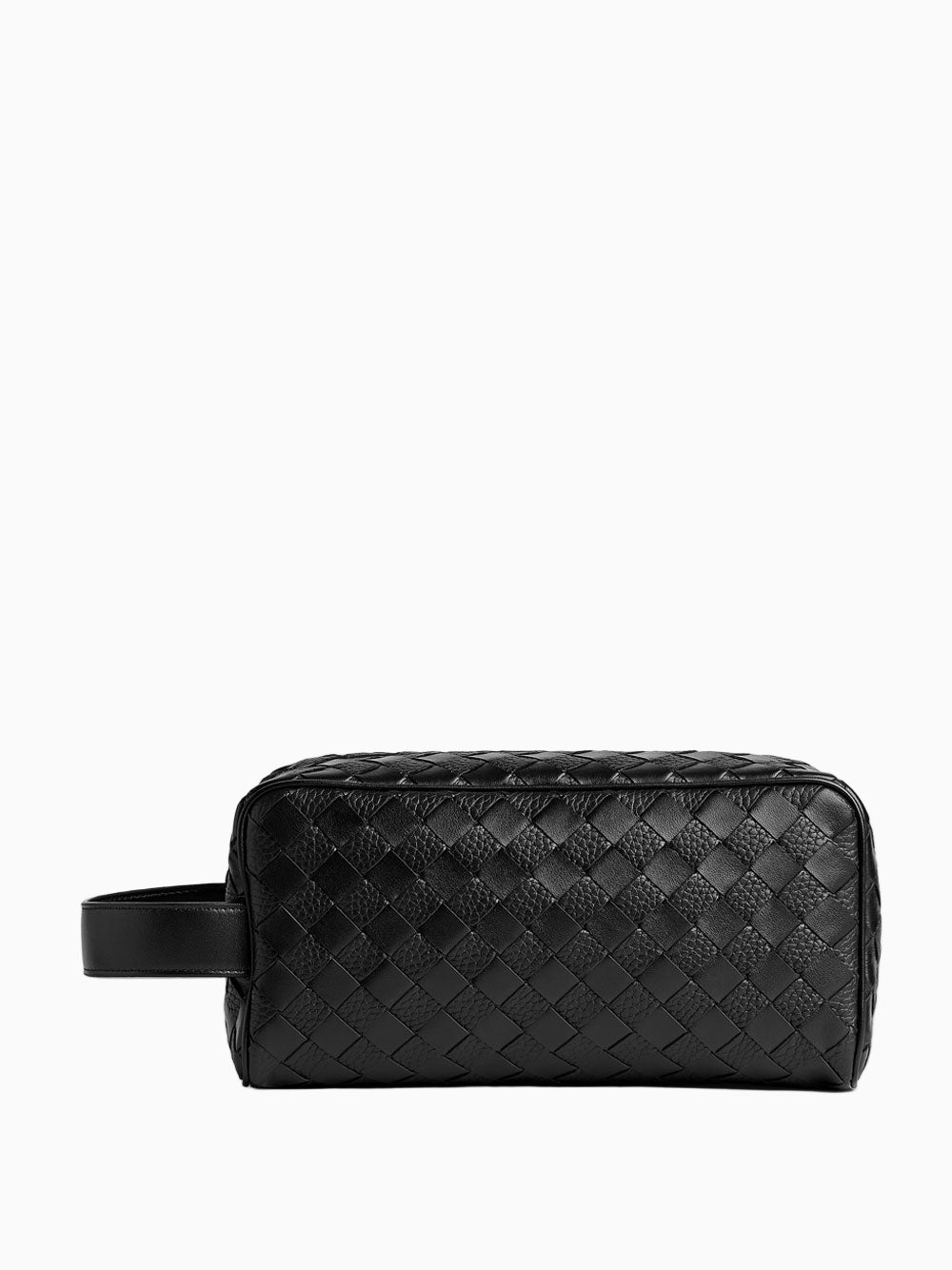 Intrecciato travel pouch