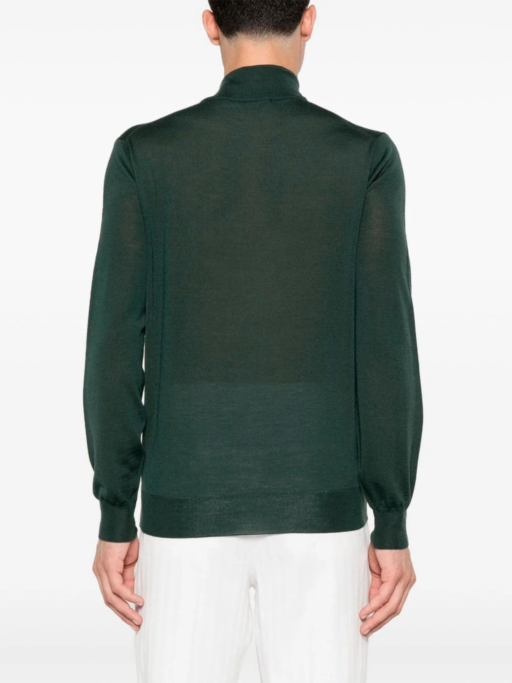 Cardigan con cremallera