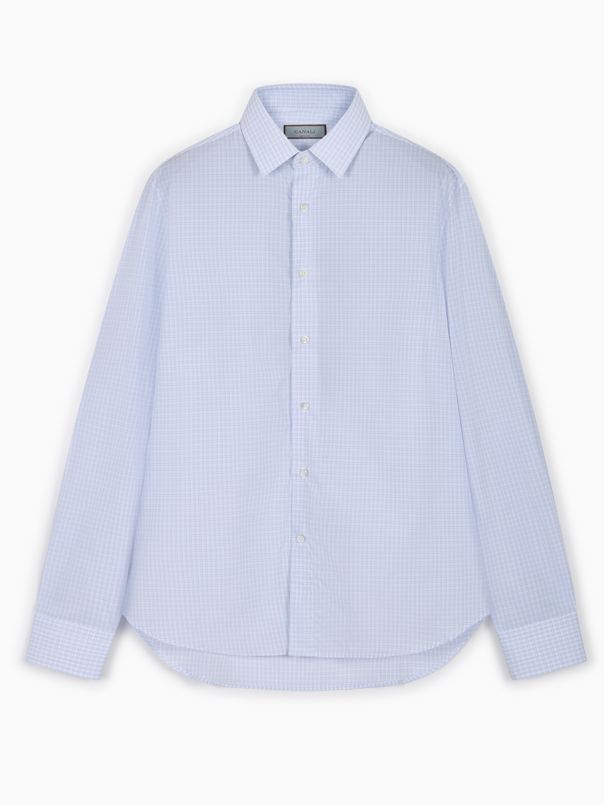 Camisa con cuadrícula