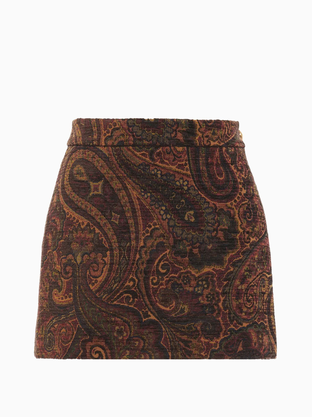 Paisley mini skirt