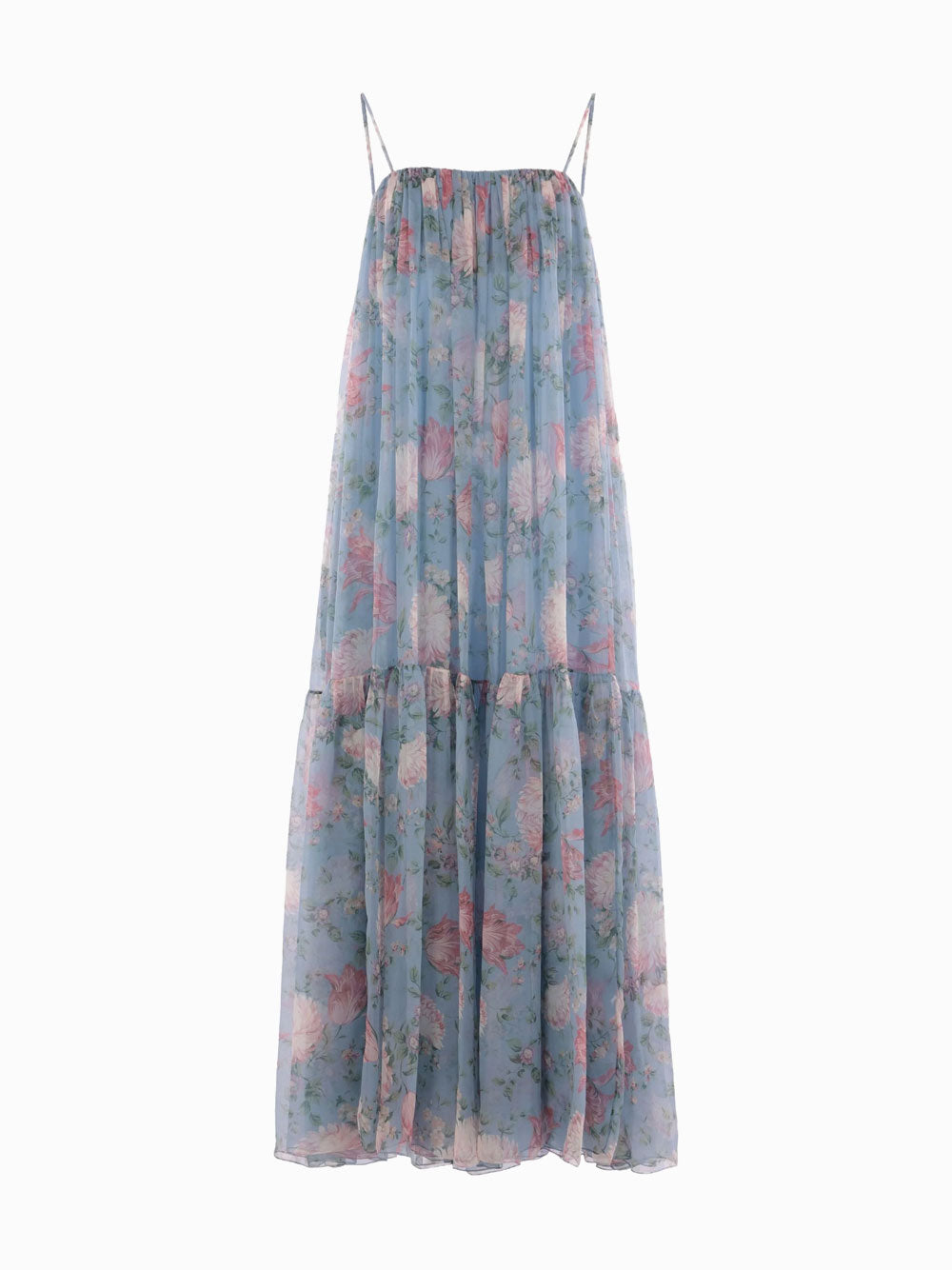 Silk maxi dress