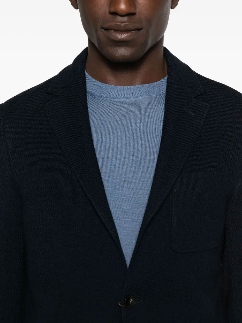 Knitted blazer