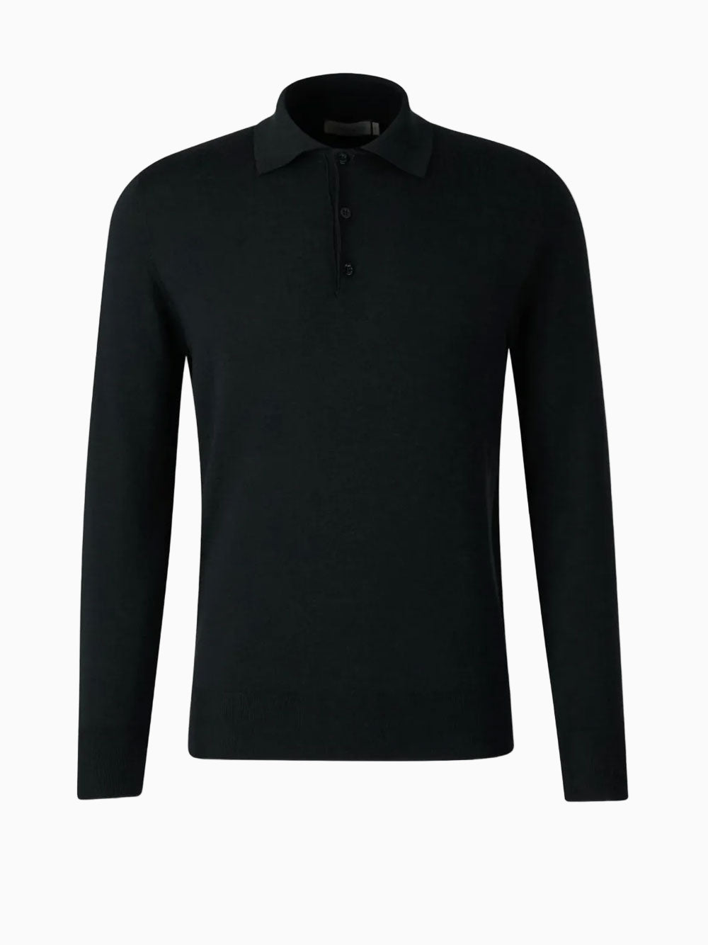 Long-sleeve polo shirt