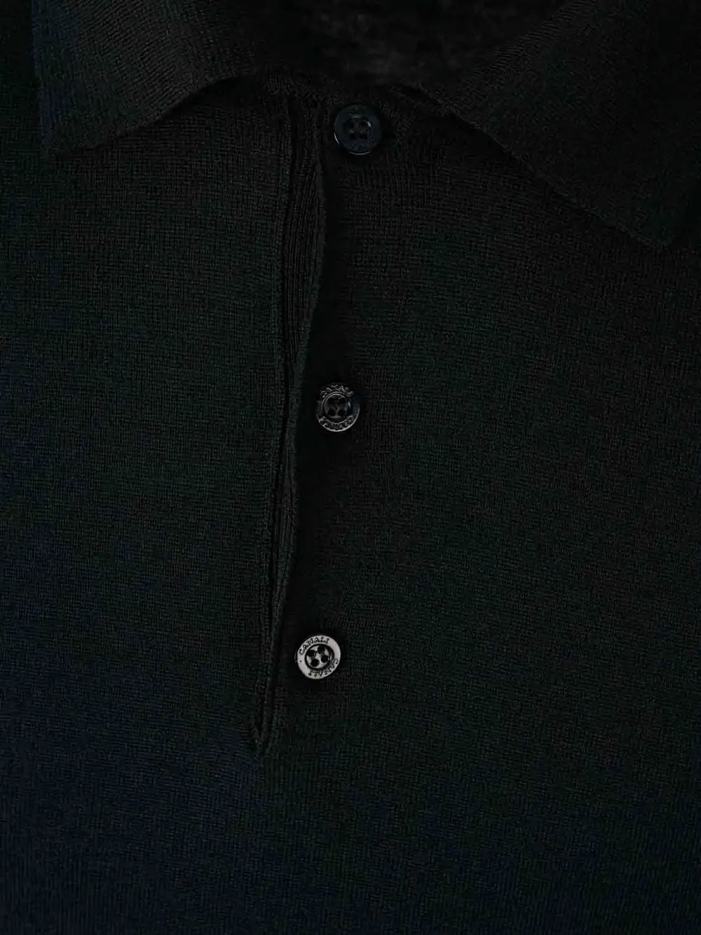 Long-sleeve polo shirt